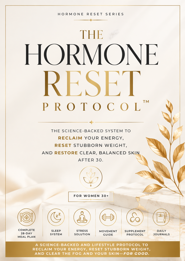 The Hormone Reset Protocol digital playbook cover